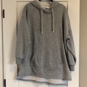 Old Navy oversized gray hoodie, size S